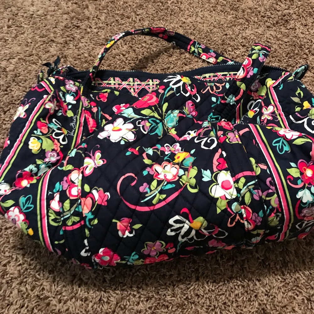 Vera Bradley Ribbons duffle bag